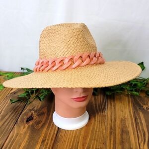 Time & Tru. Straw Hat. OSFA. NWT